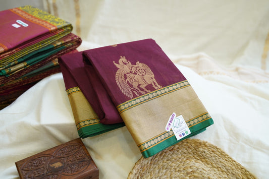 Kanchi handloom Cotton  Saree PC13140