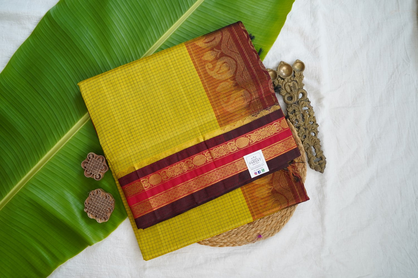 Kanchi Handloom Silk Cotton Saree PC16863