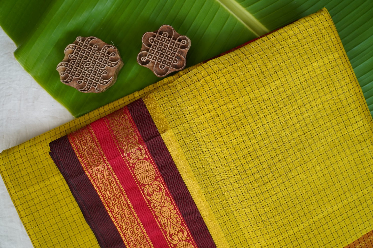 Kanchi Handloom Silk Cotton Saree PC16863