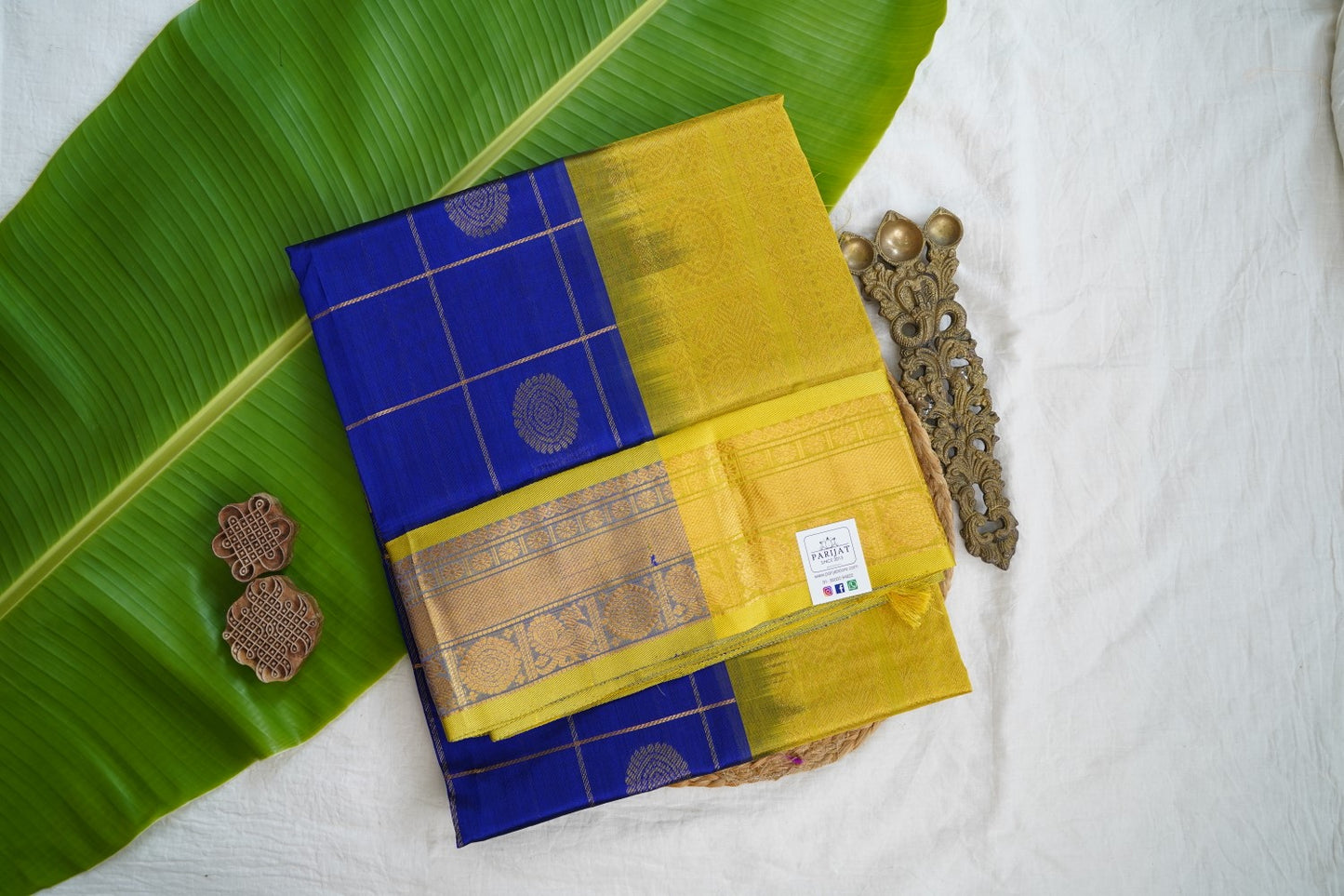 Kanchi Handloom Silk Cotton Saree PC16892