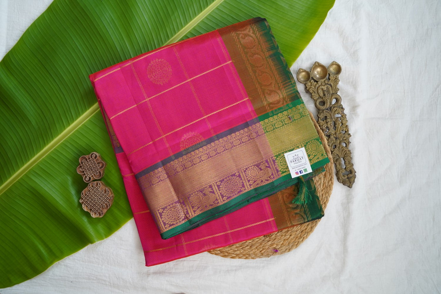 Kanchi Handloom Silk Cotton Saree PC16888