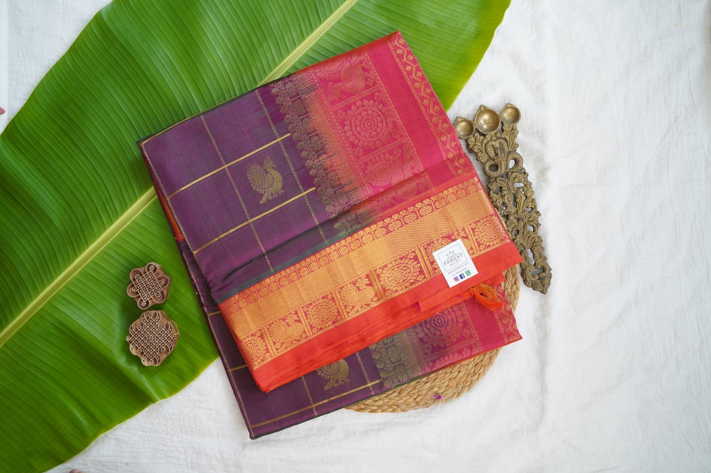 Kanchi Handloom Silk Cotton Saree PC16873