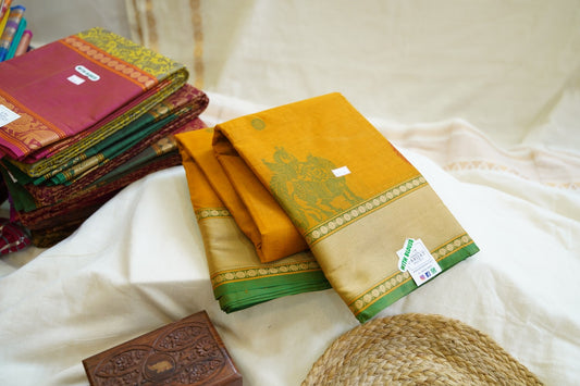 Kanchi handloom Cotton  Saree PC13115