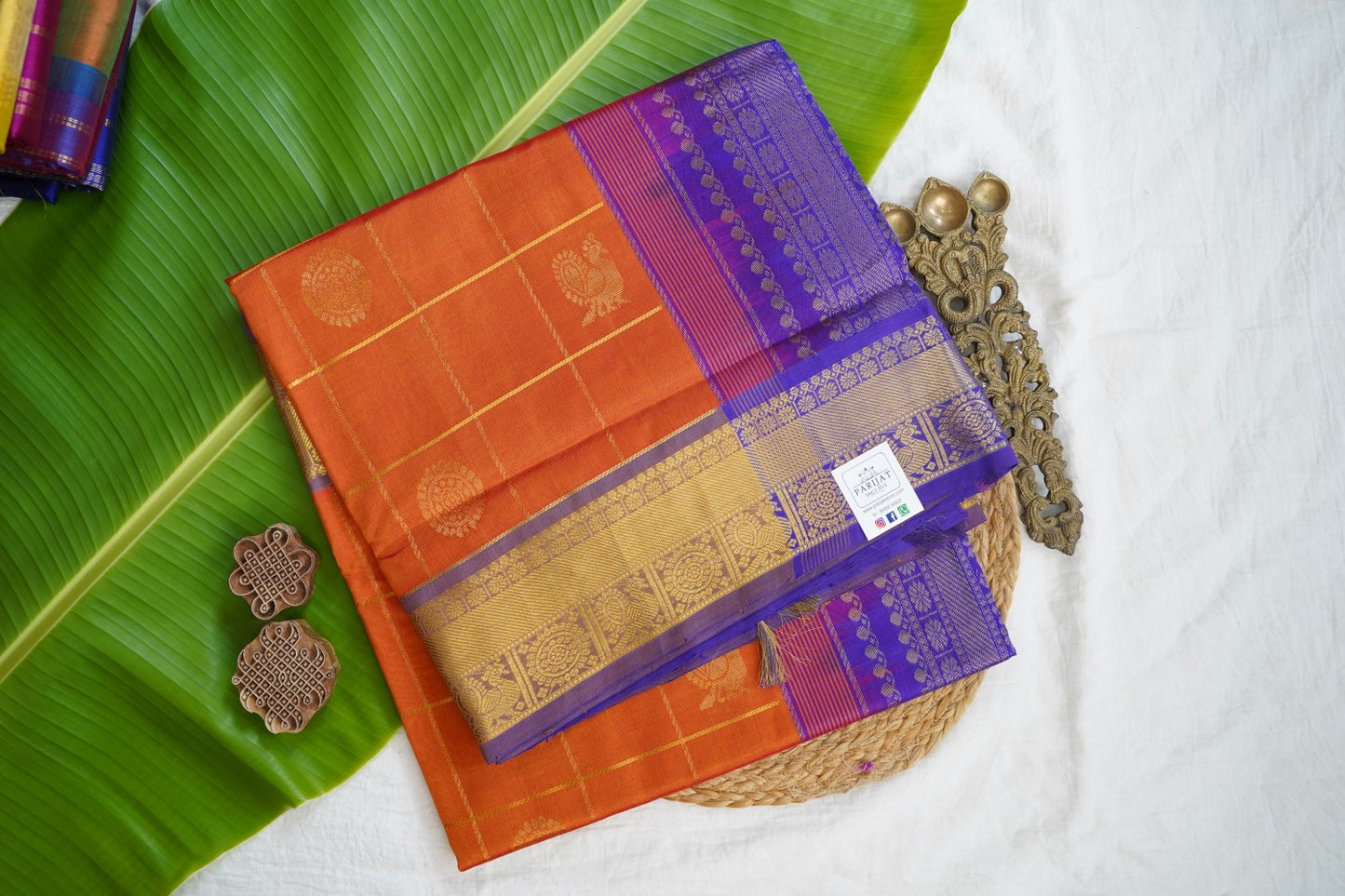 Kanchi Handloom Silk Cotton Saree PC16872