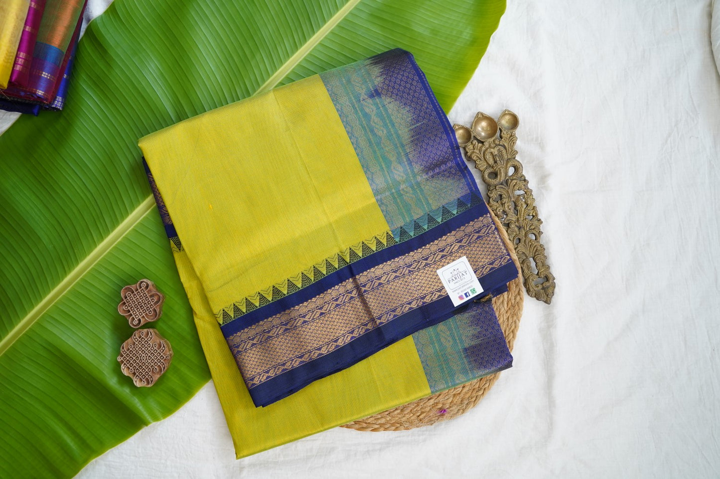Kanchi Handloom Silk Cotton Saree PC16866