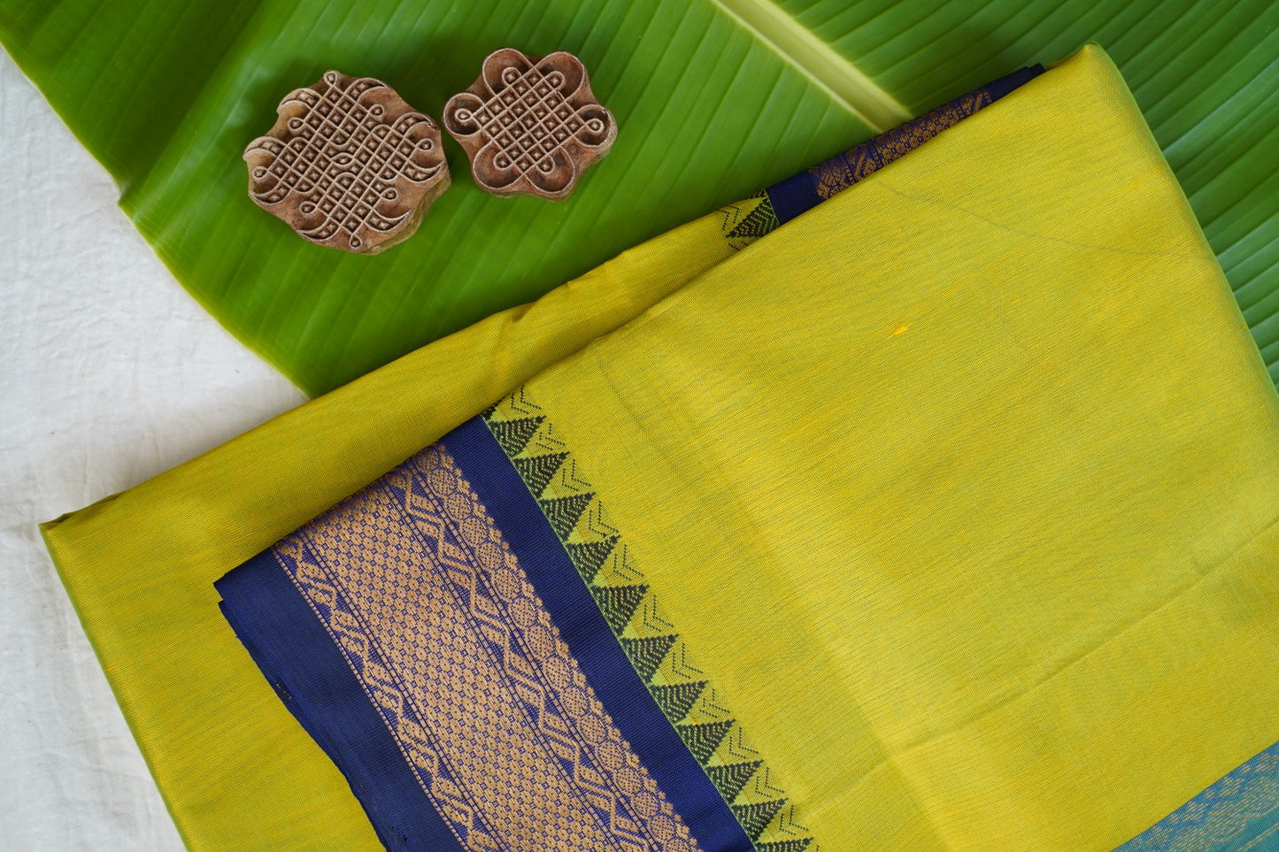 Kanchi Handloom Silk Cotton Saree PC16866
