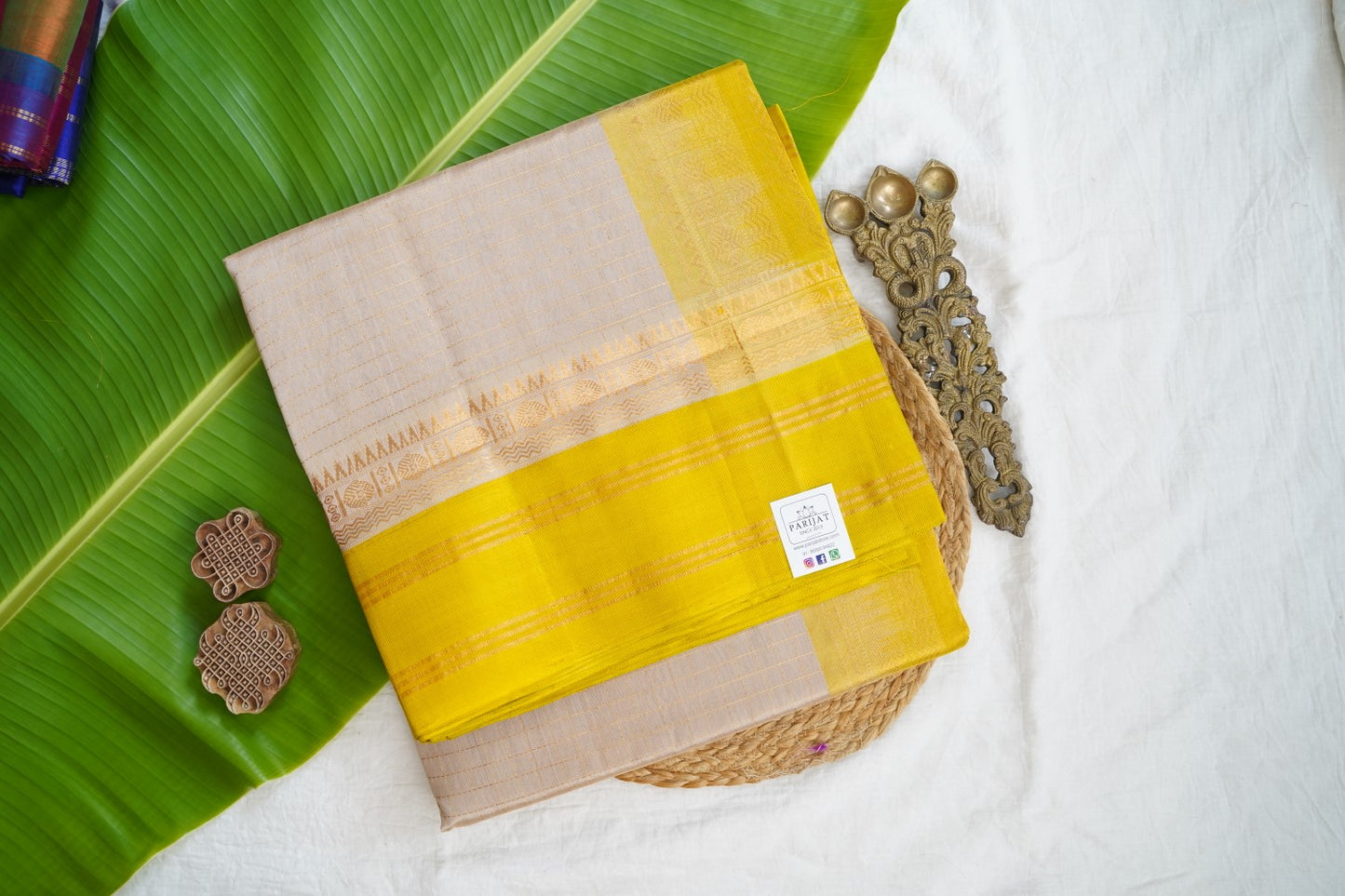 Kanchi Handloom Silk Cotton Saree PC16854