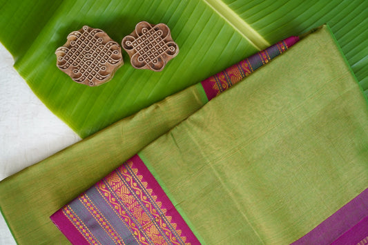 Kanchi Handloom Silk Cotton Saree PC16867