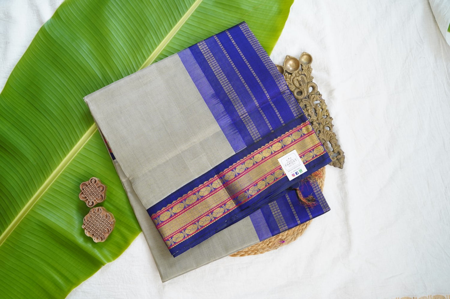 Kanchi Handloom Silk Cotton Saree PC16871