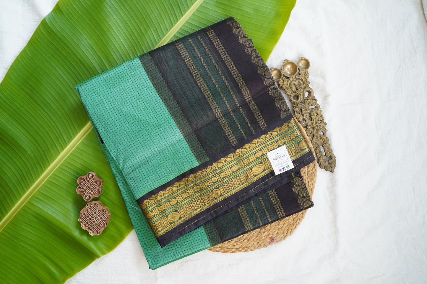 Kanchi Handloom Silk Cotton Saree PC16894