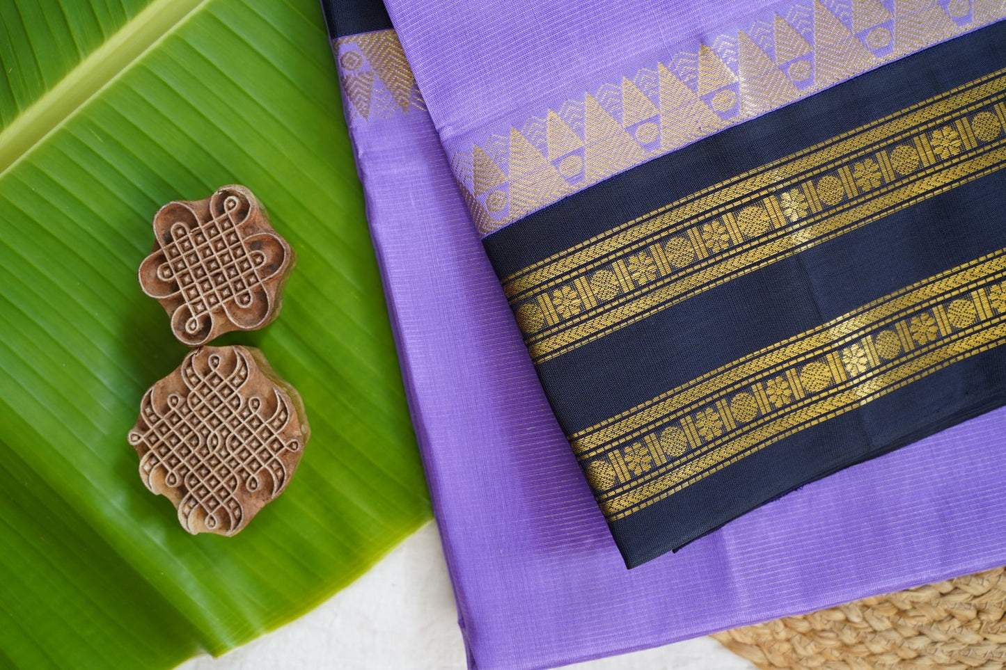 Kanchi Handloom Silk Cotton Saree PC16876