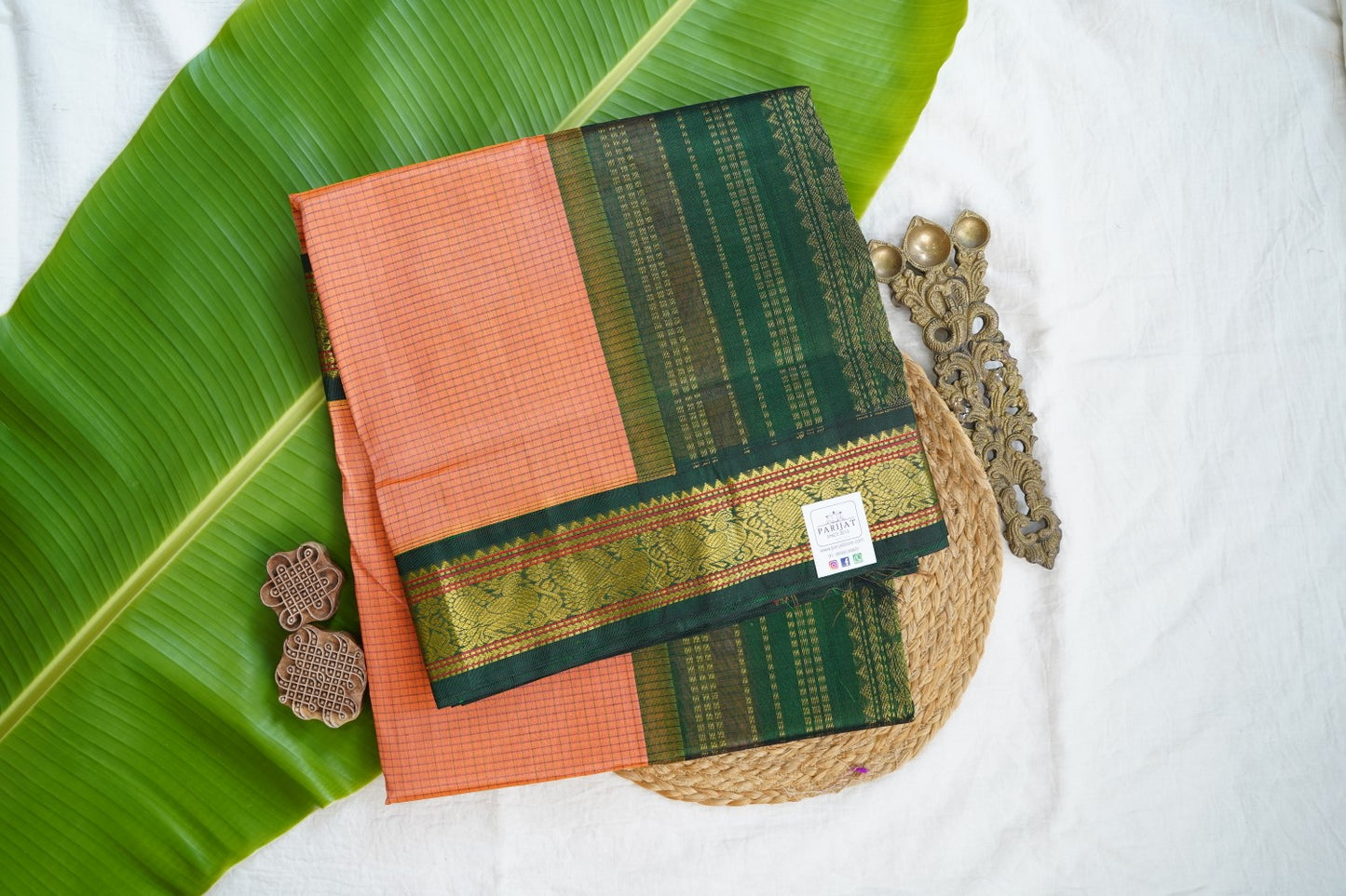 Kanchi Handloom Silk Cotton Saree PC16868