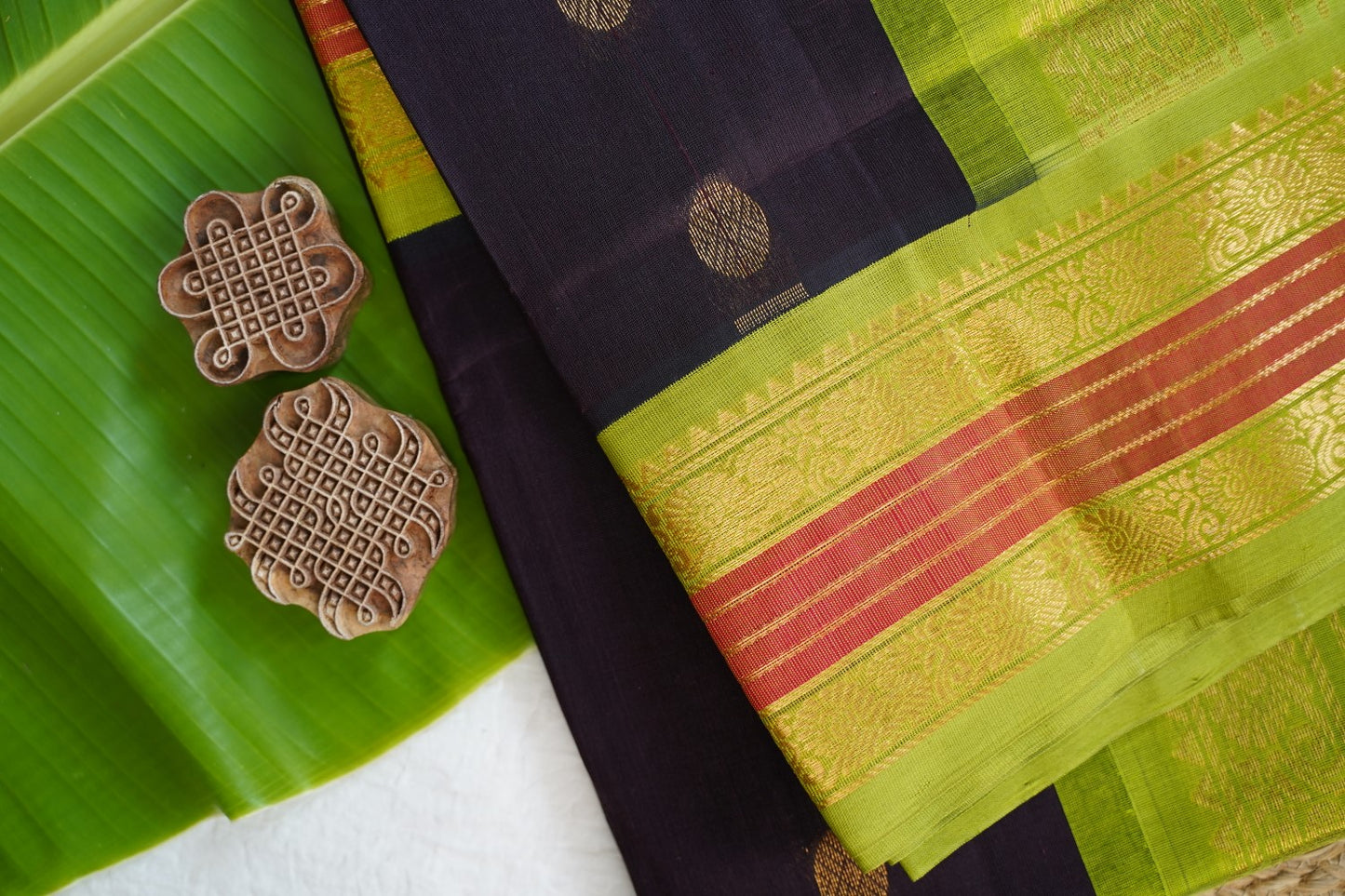 Kanchi Handloom Silk Cotton Saree PC16878