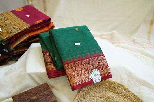 Kanchi handloom Cotton  Saree PC13158
