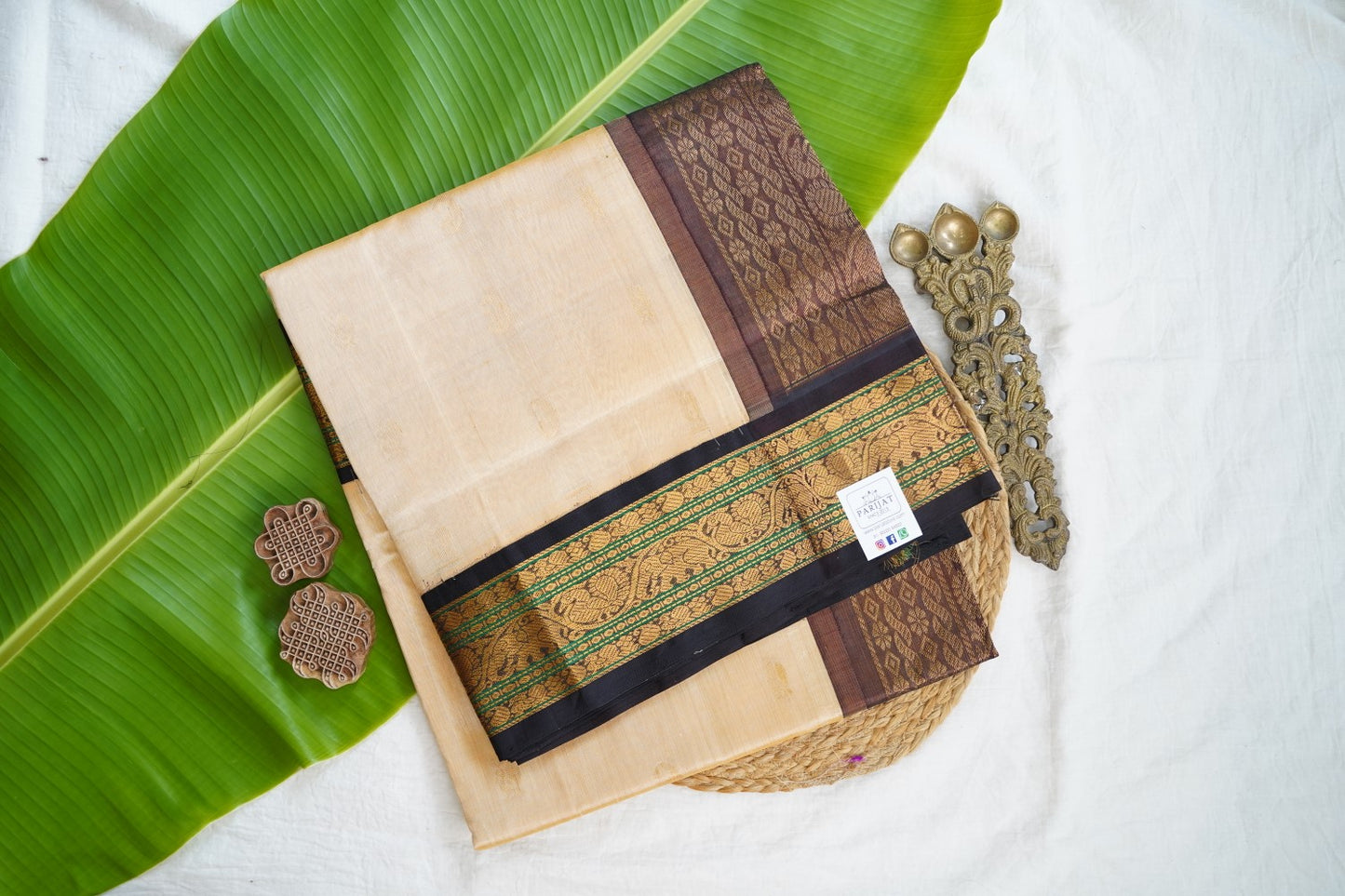 Kanchi Handloom Silk Cotton Saree PC16880