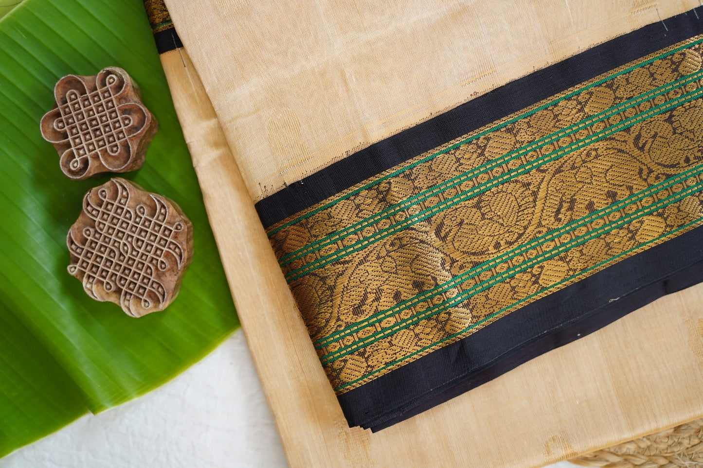 Kanchi Handloom Silk Cotton Saree PC16880