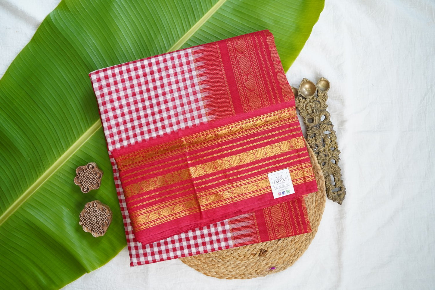 Kanchi Handloom Silk Cotton Saree PC16881