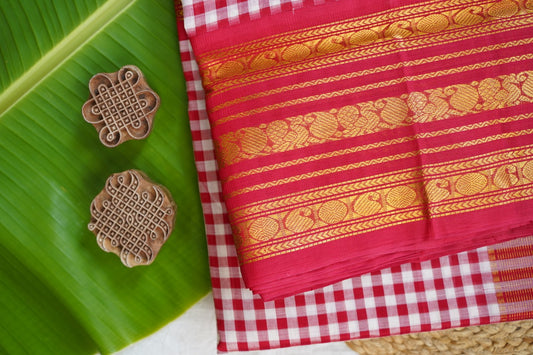 Kanchi Handloom Silk Cotton Saree PC16881