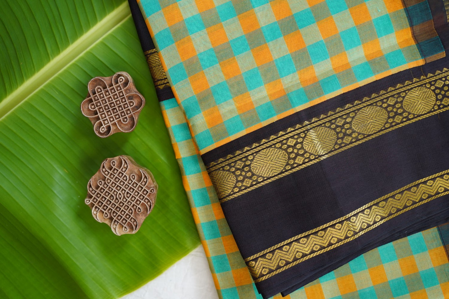 Kanchi Handloom Silk Cotton Saree PC16882