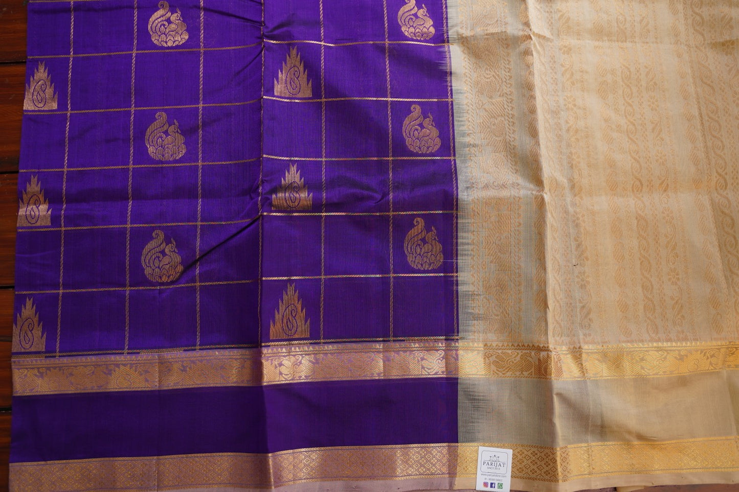 Kanchi Silk Cotton Saree Pc15668