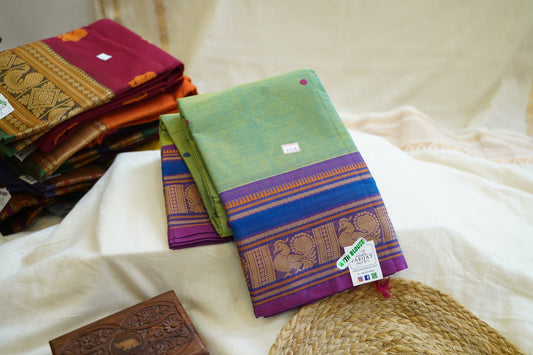 Kanchi handloom Cotton  Saree PC13181