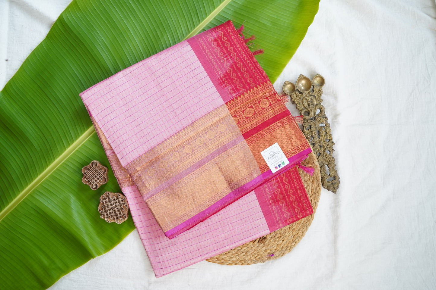Kanchi Handloom Silk Cotton Saree PC16884
