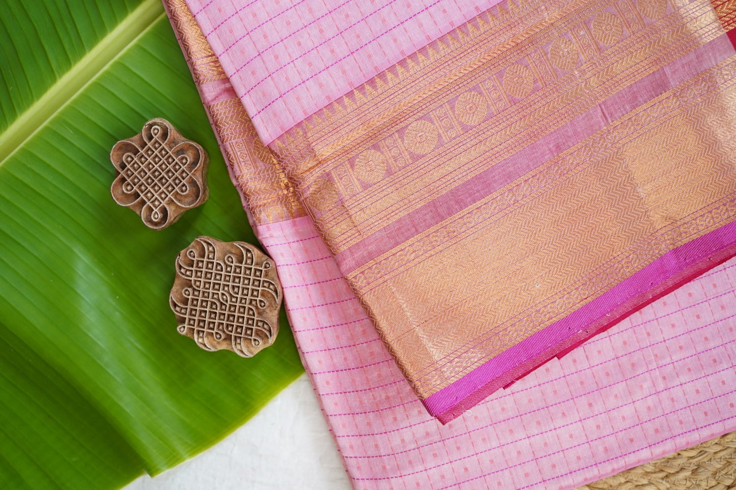 Kanchi Handloom Silk Cotton Saree PC16884