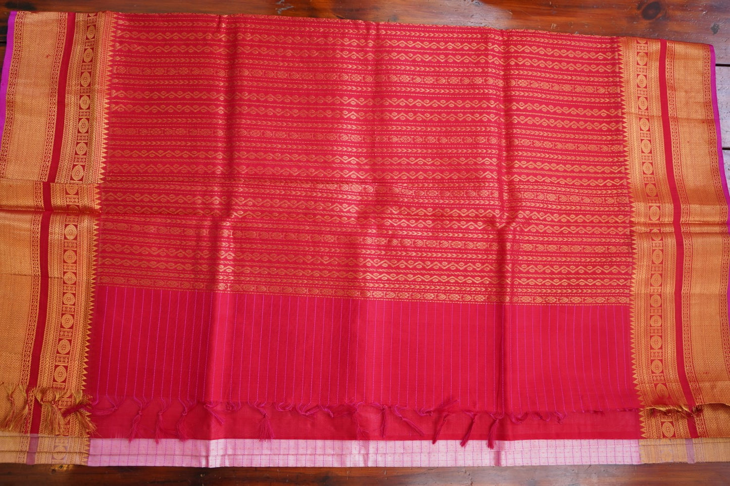 Kanchi Handloom Silk Cotton Saree PC16884