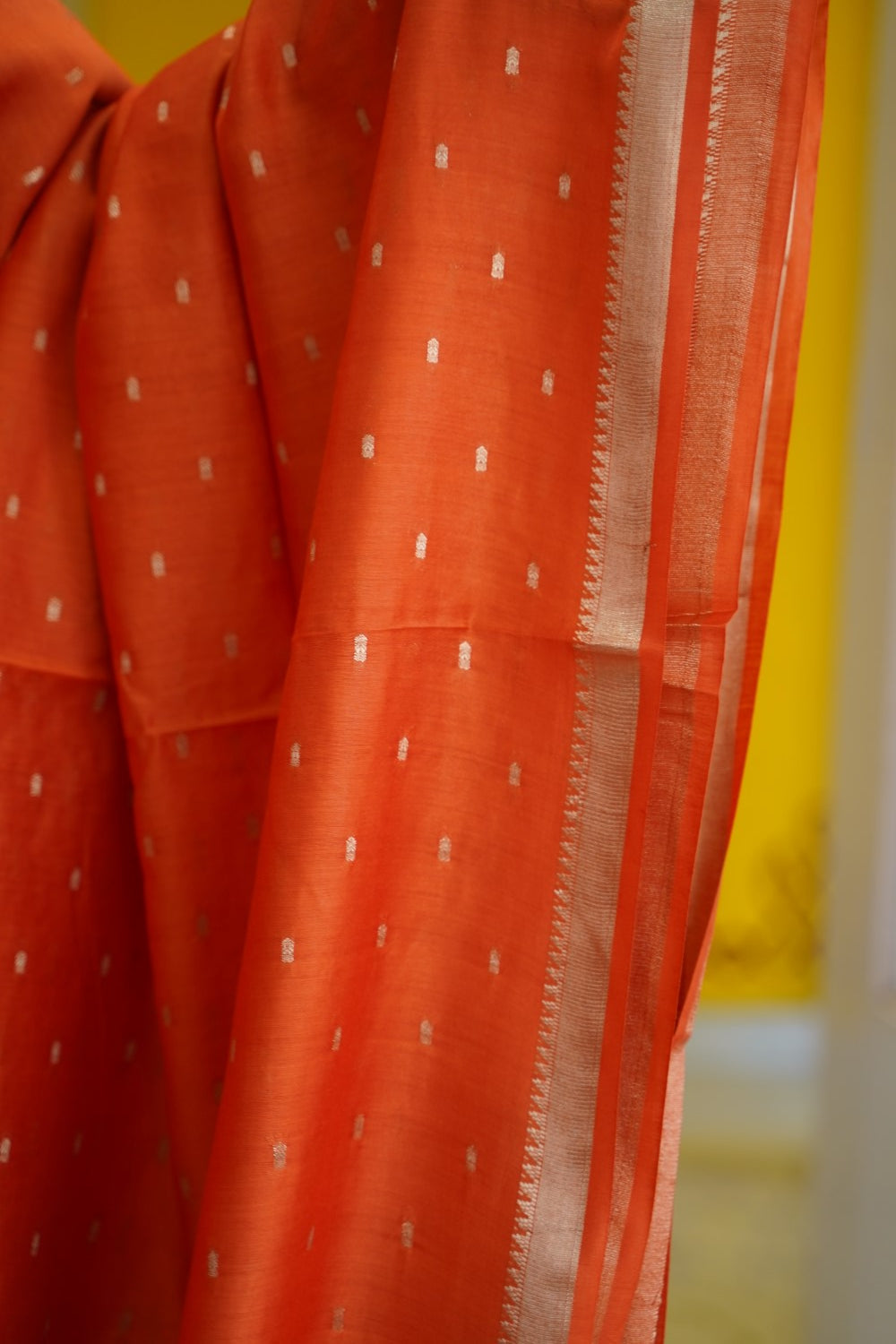Semi Tussar saree PC17716