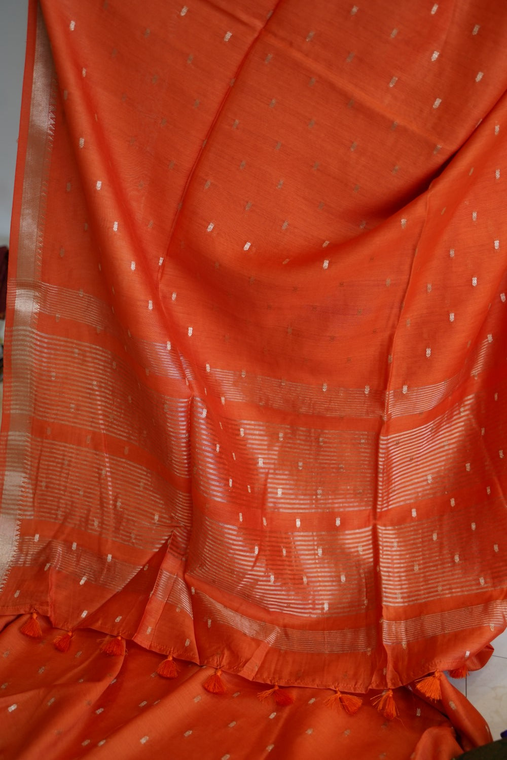 Semi Tussar saree PC17716