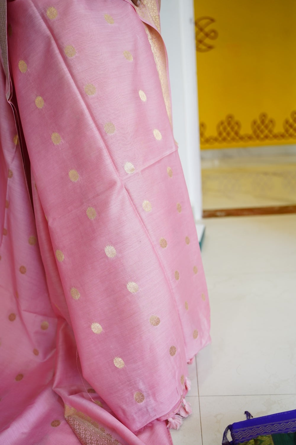 Semi Tussar saree PC17715