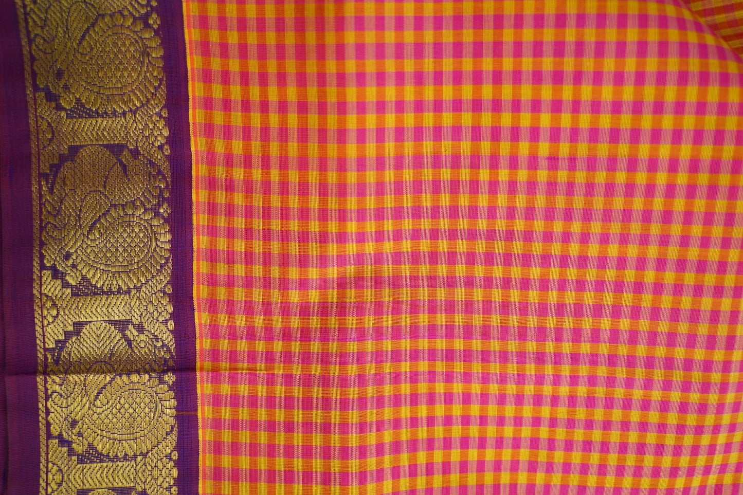 Kanchi Handloom Silk Cotton Saree PC16883