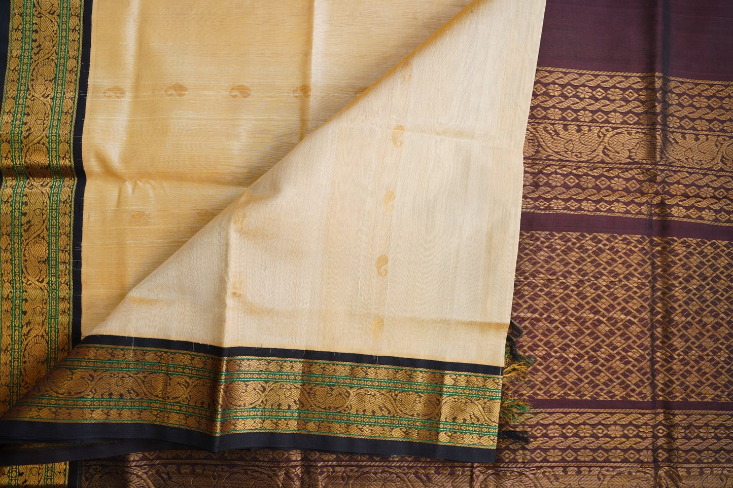 Kanchi Handloom Silk Cotton Saree PC16880
