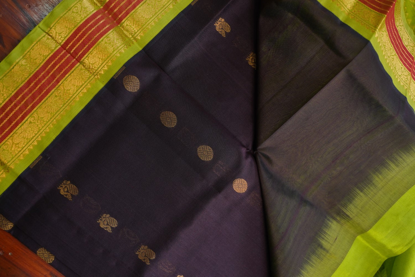 Kanchi Handloom Silk Cotton Saree PC16878