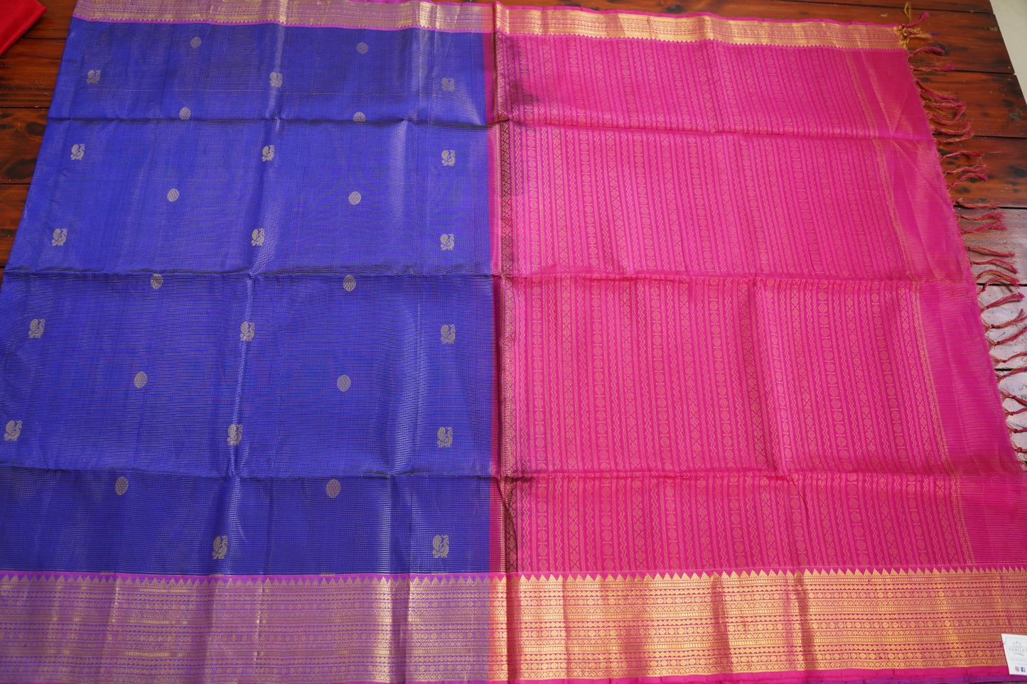 Kanchi Handloom Silk Cotton Saree-PC15689