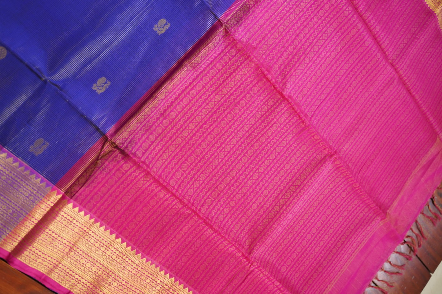 Kanchi Handloom Silk Cotton Saree-PC15689