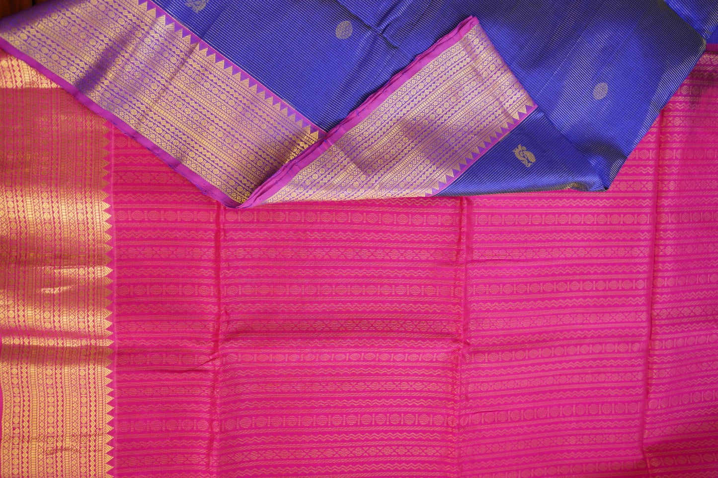 Kanchi Handloom Silk Cotton Saree-PC15689