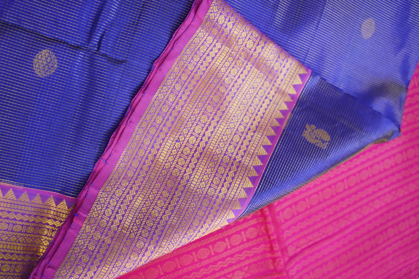 Kanchi Handloom Silk Cotton Saree-PC15689