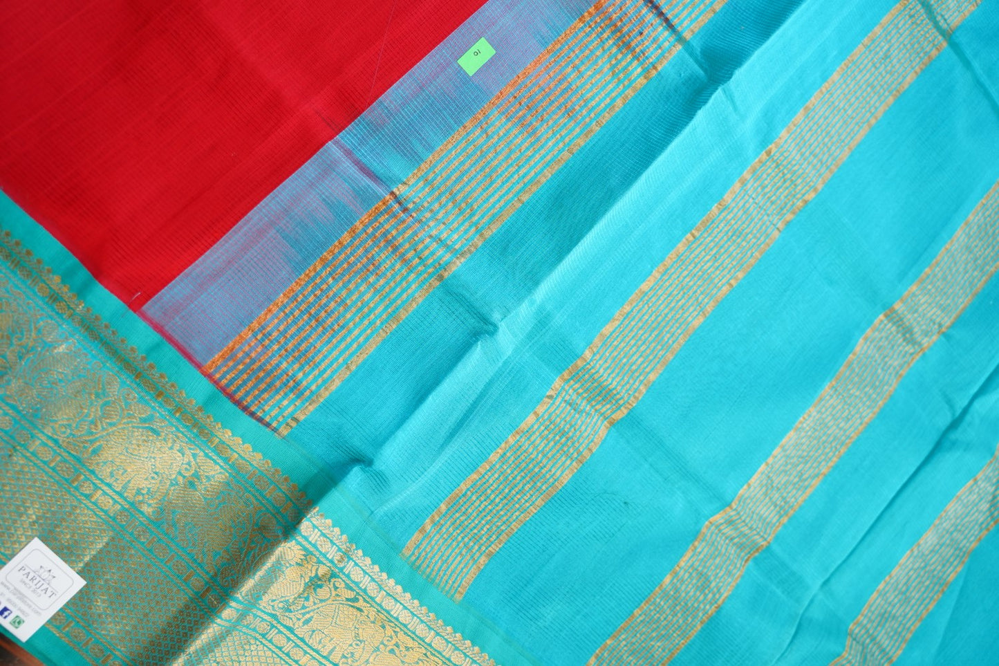 Kanchi Silk Cotton Saree PC15688