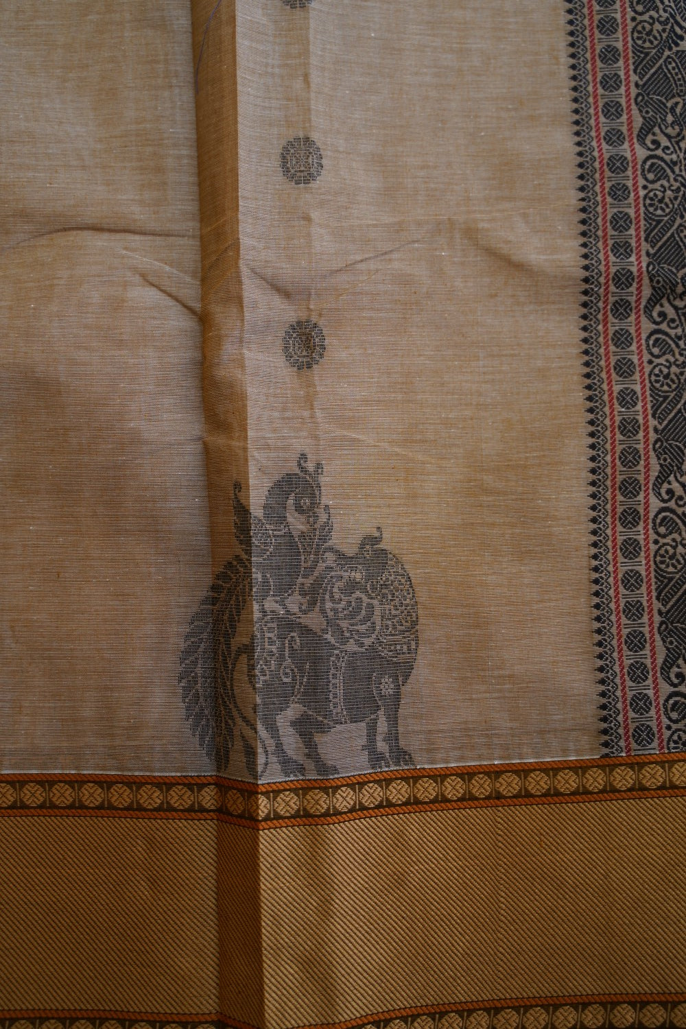 Kanchi handloom Cotton  Saree PC13111