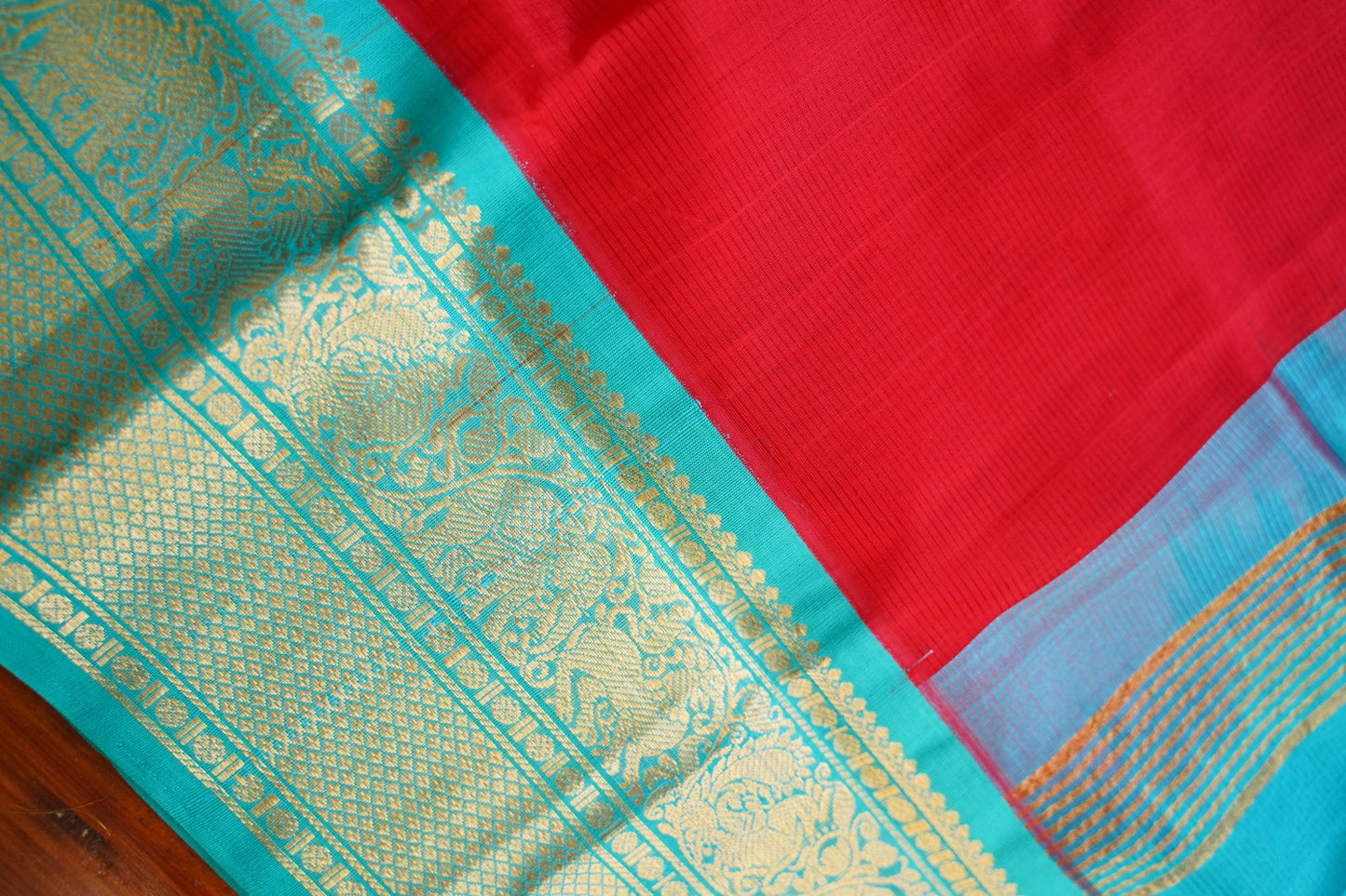 Kanchi Silk Cotton Saree PC15688