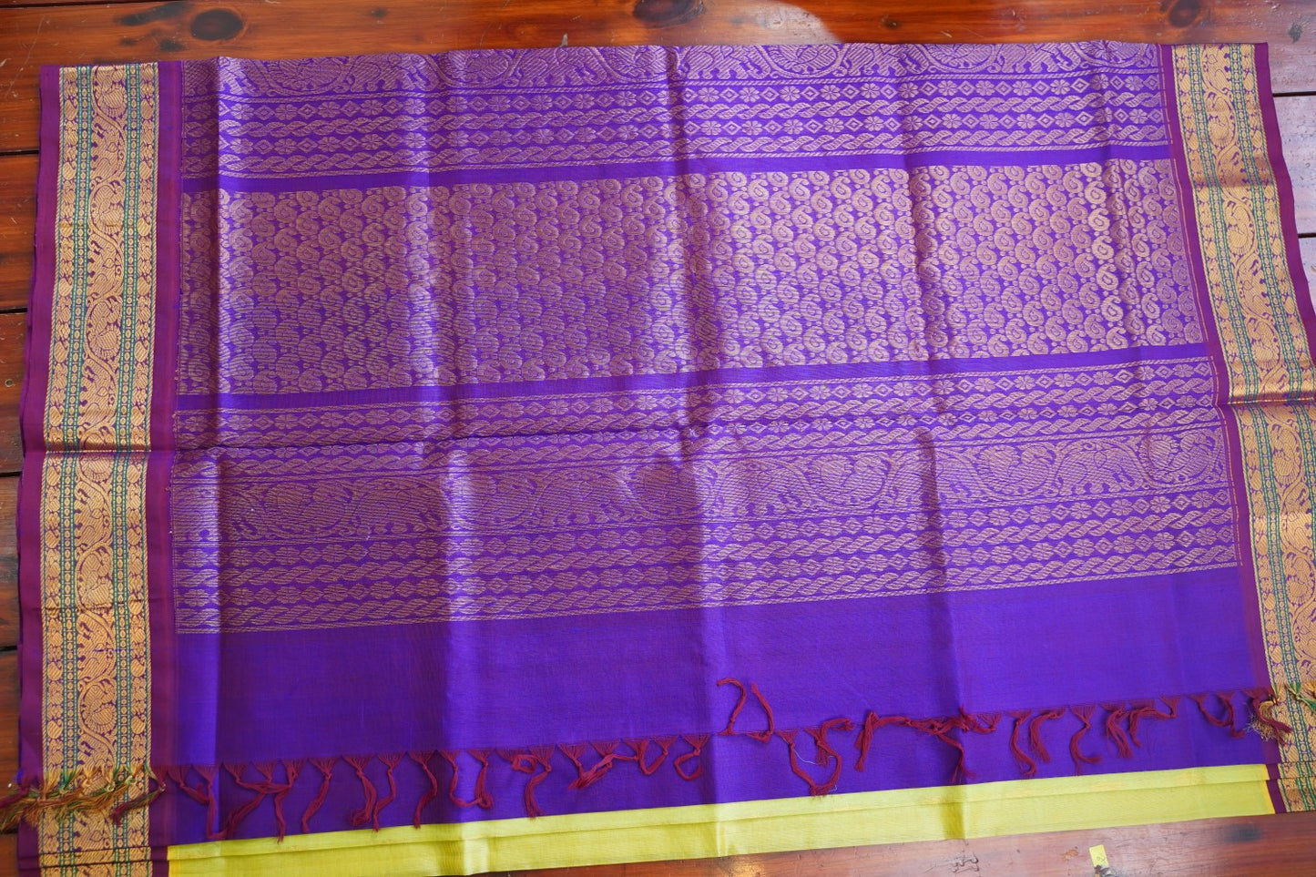 Kanchi Handloom Silk Cotton Saree PC16870