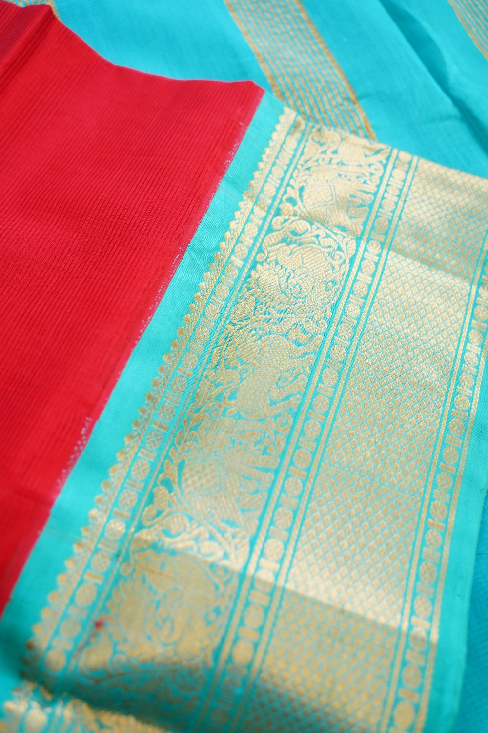 Kanchi Silk Cotton Saree PC15688