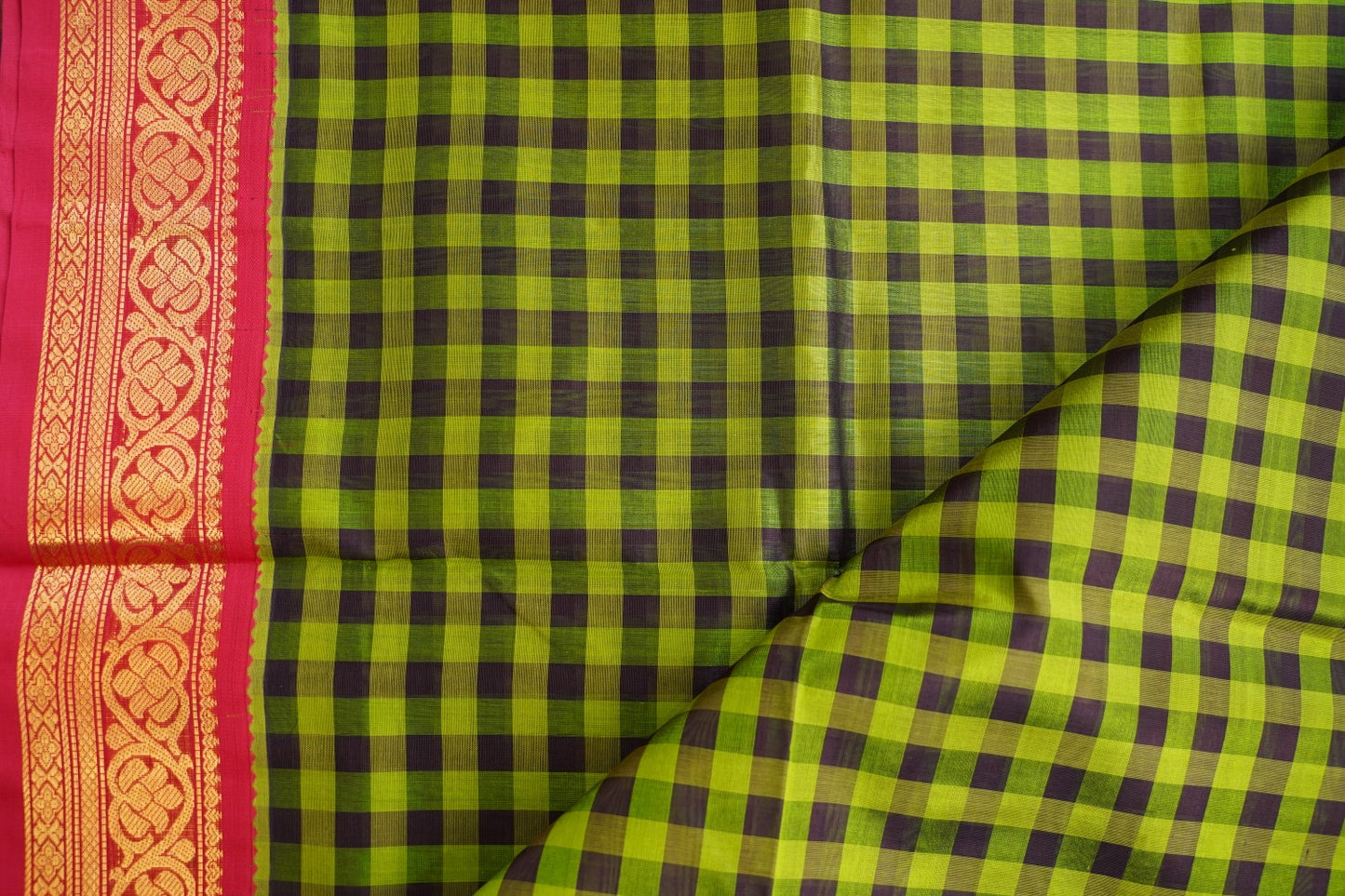 Kanchi Handloom Silk Cotton Saree PC16869