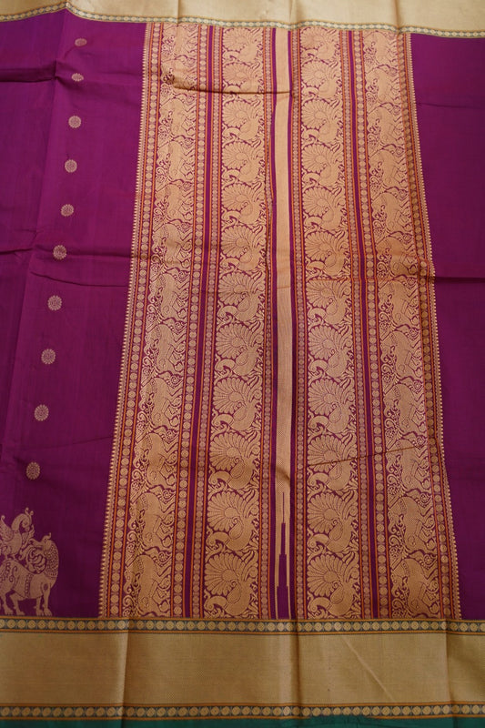 Kanchi handloom Cotton  Saree PC13140