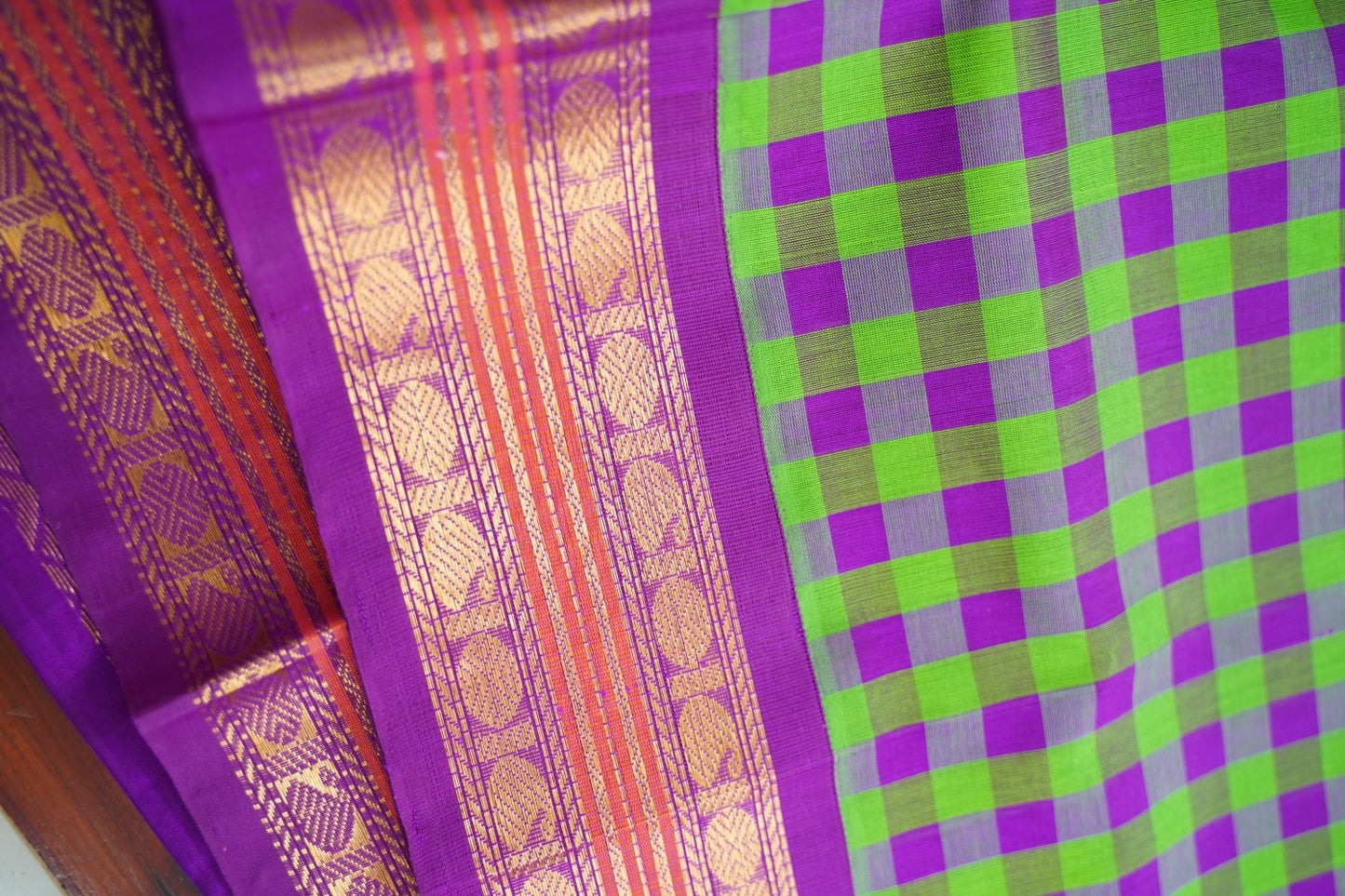 Kanchi Handloom Silk Cotton Saree PC16865