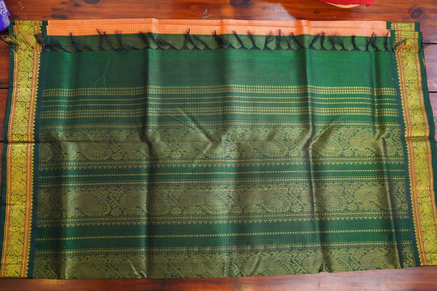 Kanchi Handloom Silk Cotton Saree PC16868