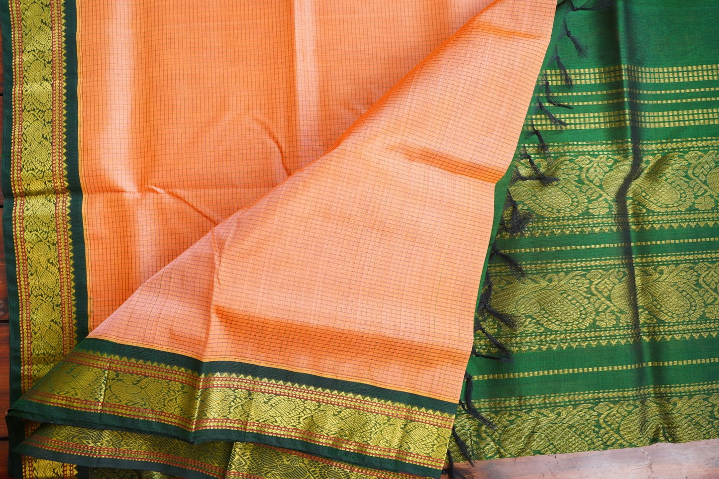 Kanchi Handloom Silk Cotton Saree PC16868