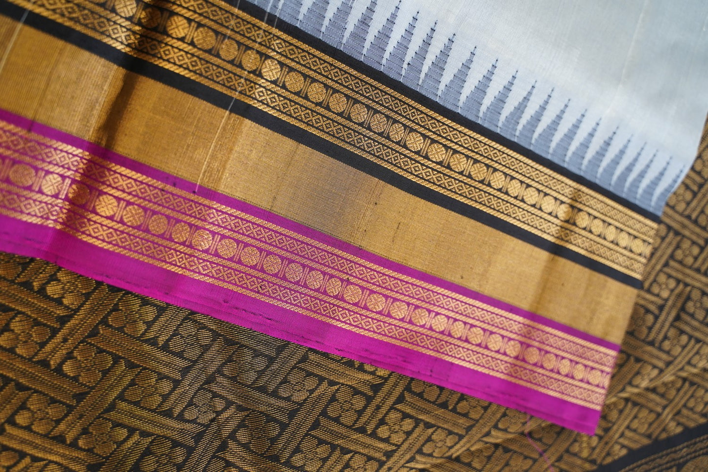 Kanchi Silk Cotton Saree PC15685