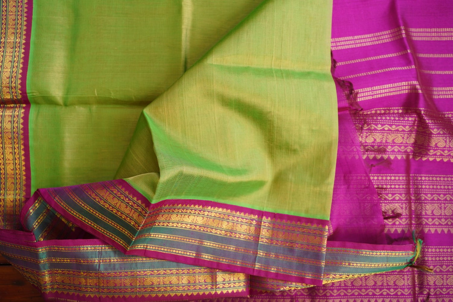 Kanchi Handloom Silk Cotton Saree PC16867